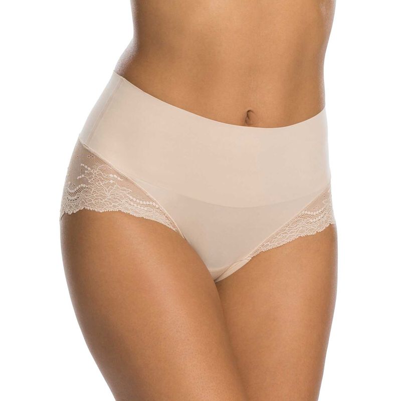 SPANX Supersmooth Undie Tectable Lace Hi Hipster image number 0